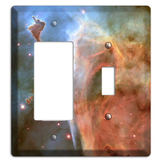 Carina Nebula Rocker / Toggle Wallplate