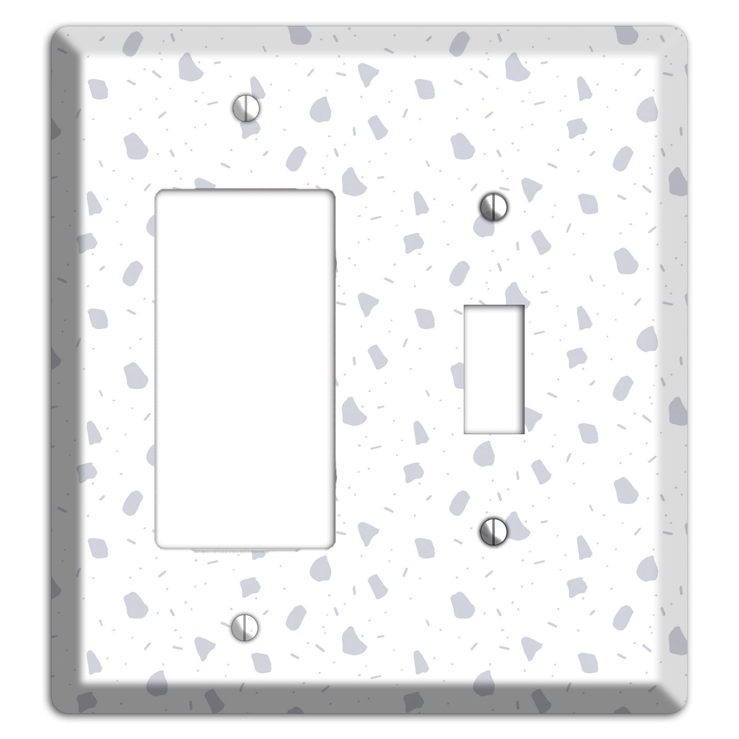 Abstract 9 Rocker / Toggle Wallplate