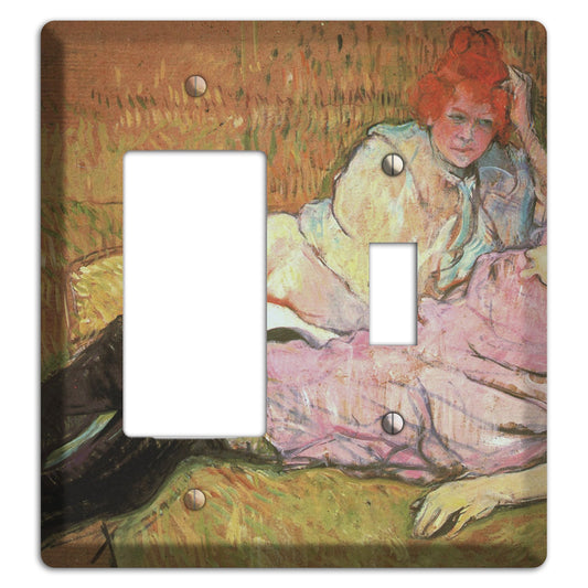 Toulouse-Lautrec 2 Rocker / Toggle Wallplate