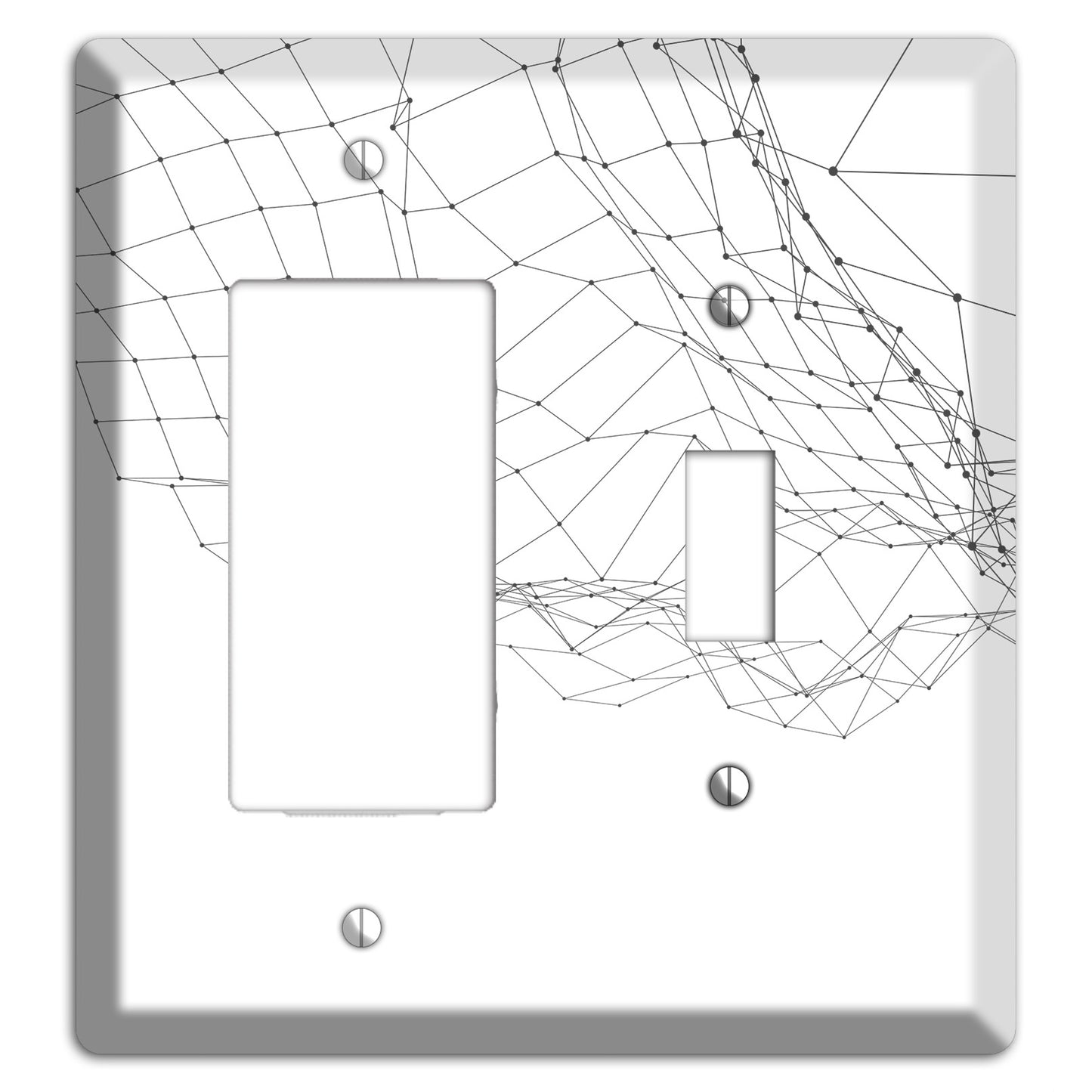 Linear I Rocker / Toggle Wallplate