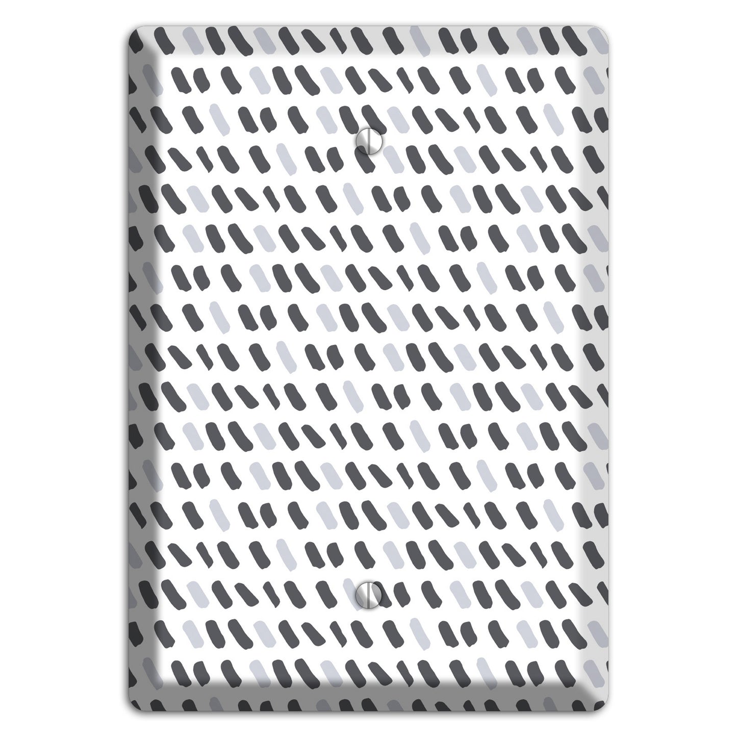 Abstract 7 Blank Wallplate