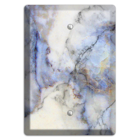 Spindle Marble Blank Wallplate