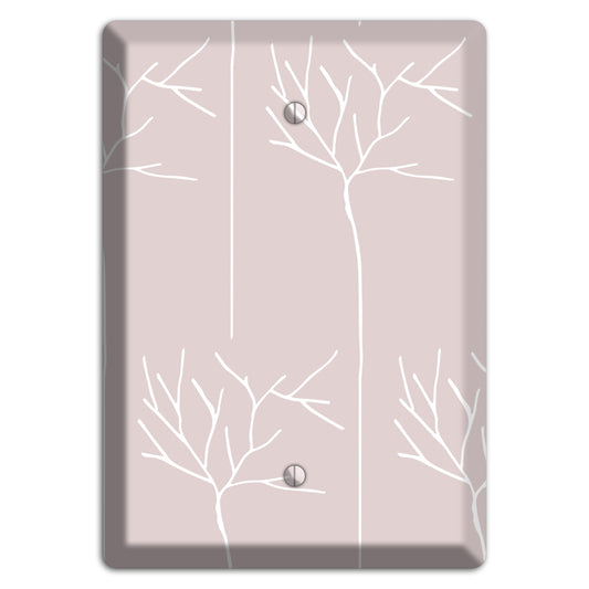 Abstract 25 Blank Wallplate