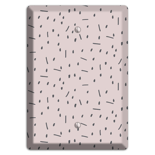 Abstract 18 Blank Wallplate