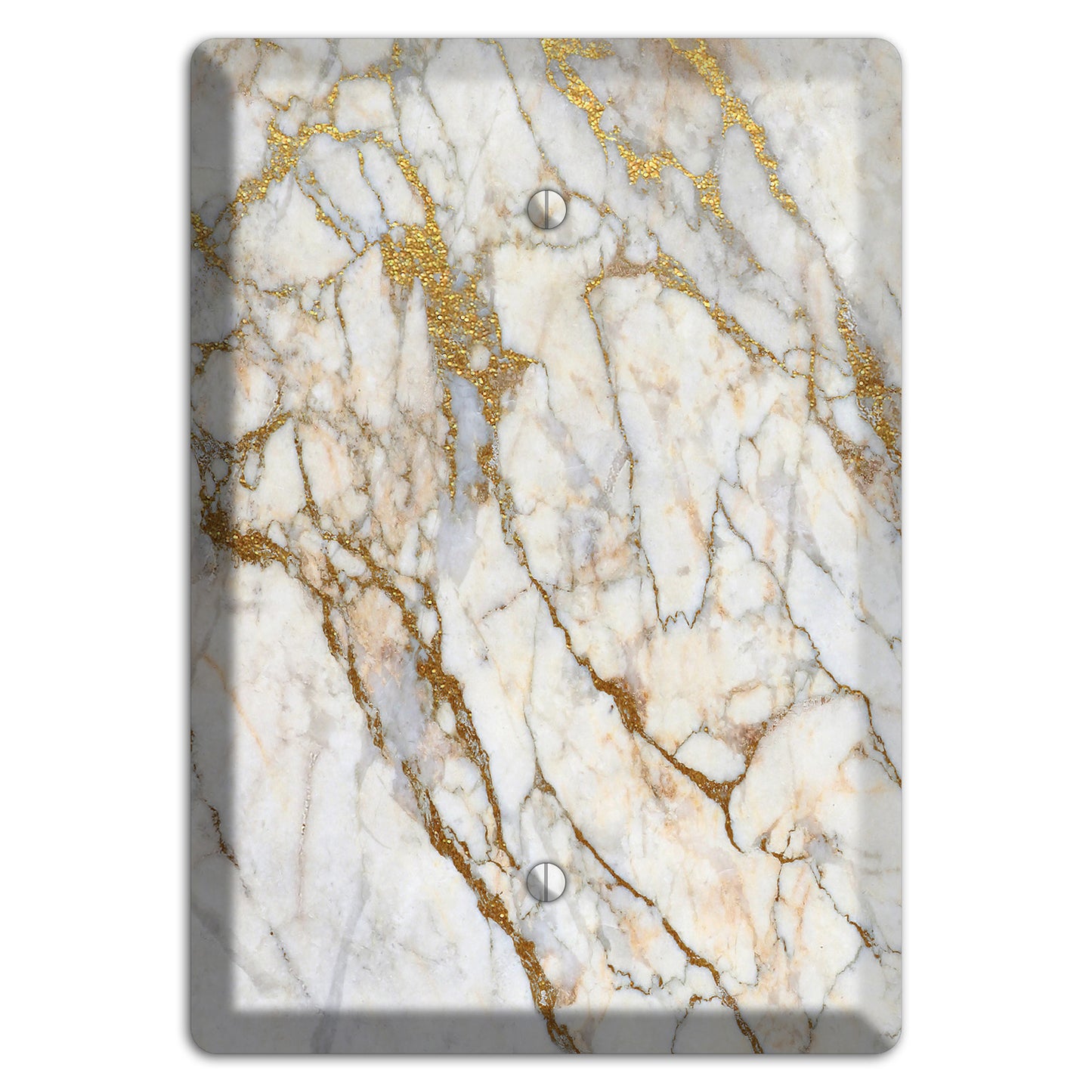 Marigold Marble Blank Wallplate