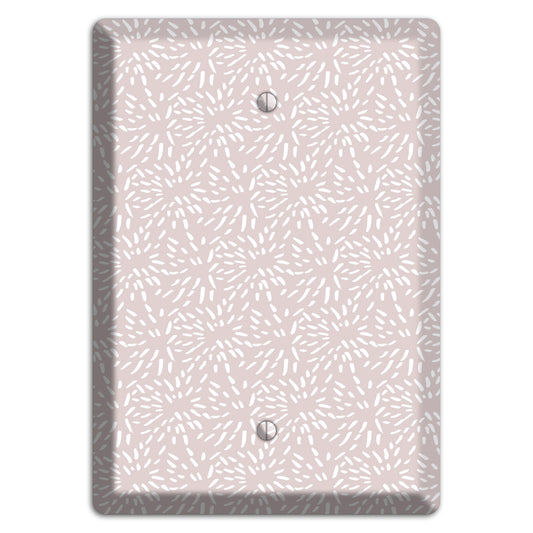 Abstract 8 Blank Wallplate