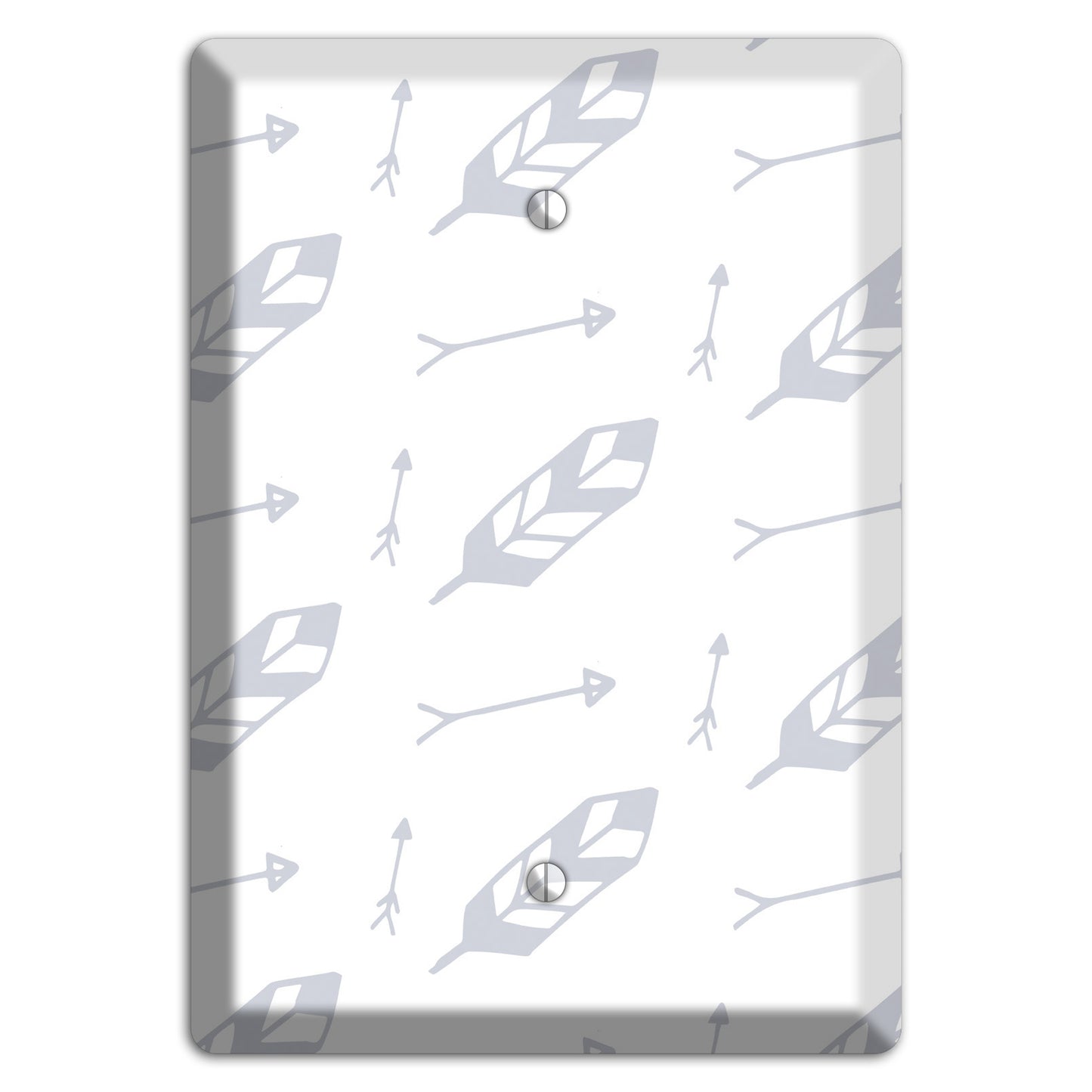 Abstract 22 Blank Wallplate