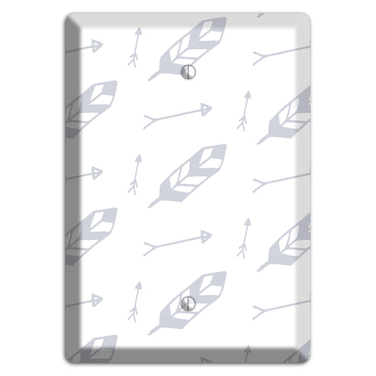 Abstract 22 Blank Wallplate