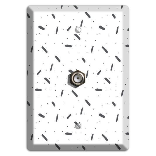 Abstract 13 Cable Wallplate