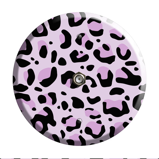 Lavender Leopard Cable Wallplate