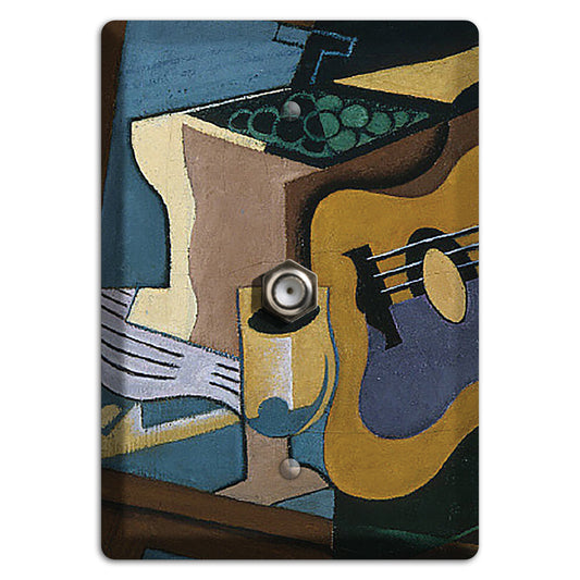 Juan Gris 3 Cable Wallplate