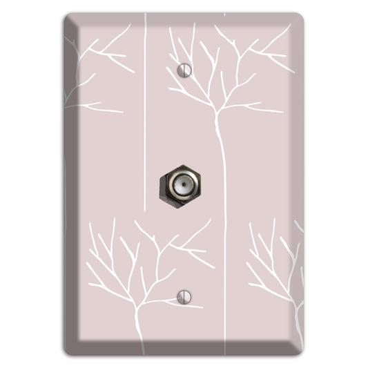 Abstract 25 Cable Wallplate