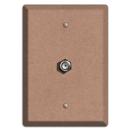 Pale Taupe Kraft Cable Wallplate