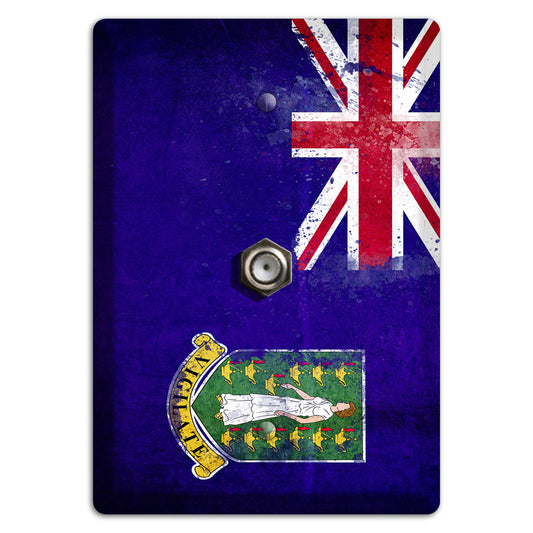 Virgin Island UK Cover Plates Cable Wallplate