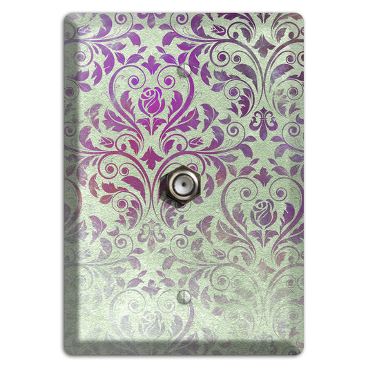 Venus Whimsical Damask Cable Wallplate