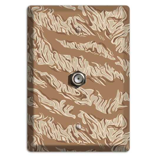 Desert Tiger Camo Cable Wallplate