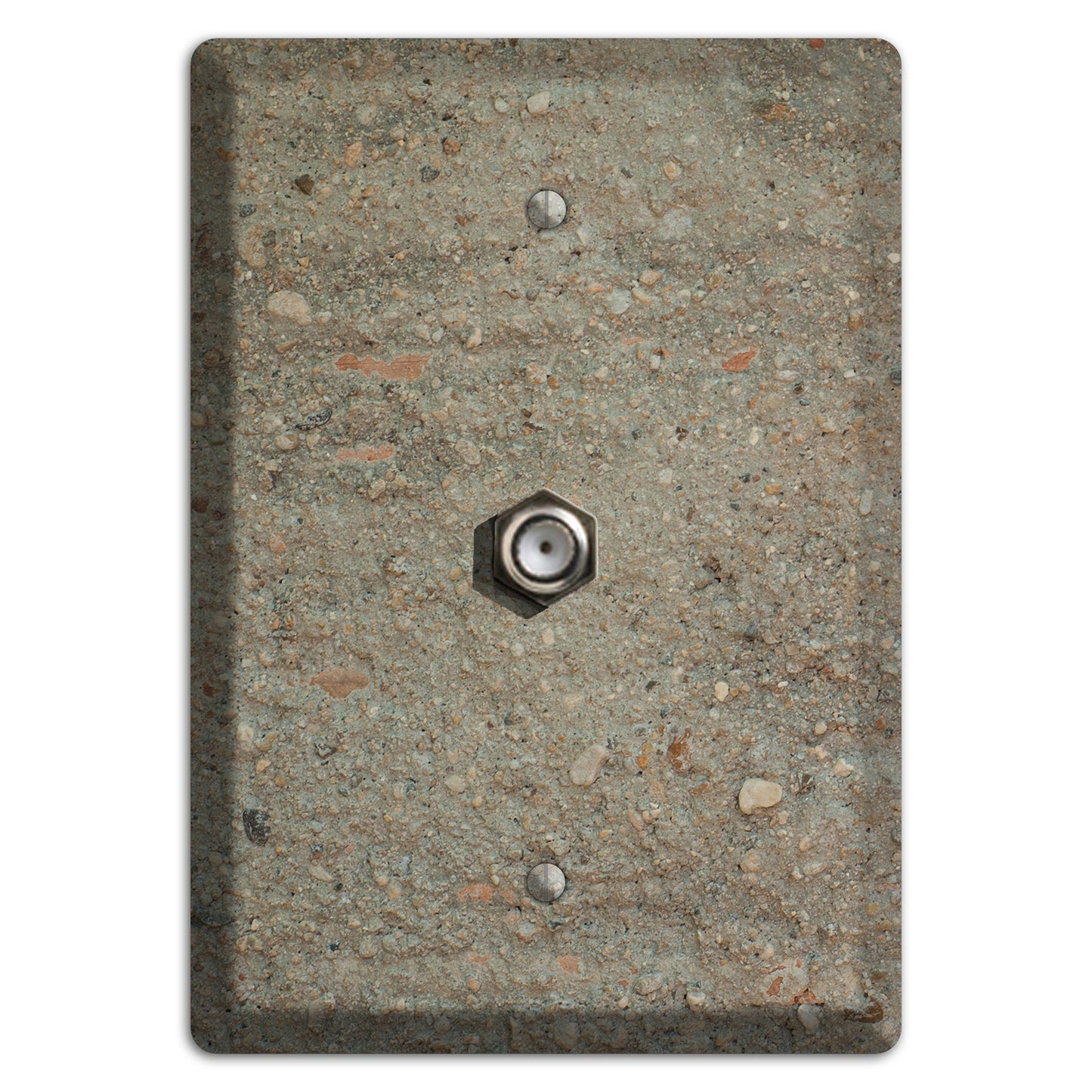 Plaster 1 Cable Wallplate