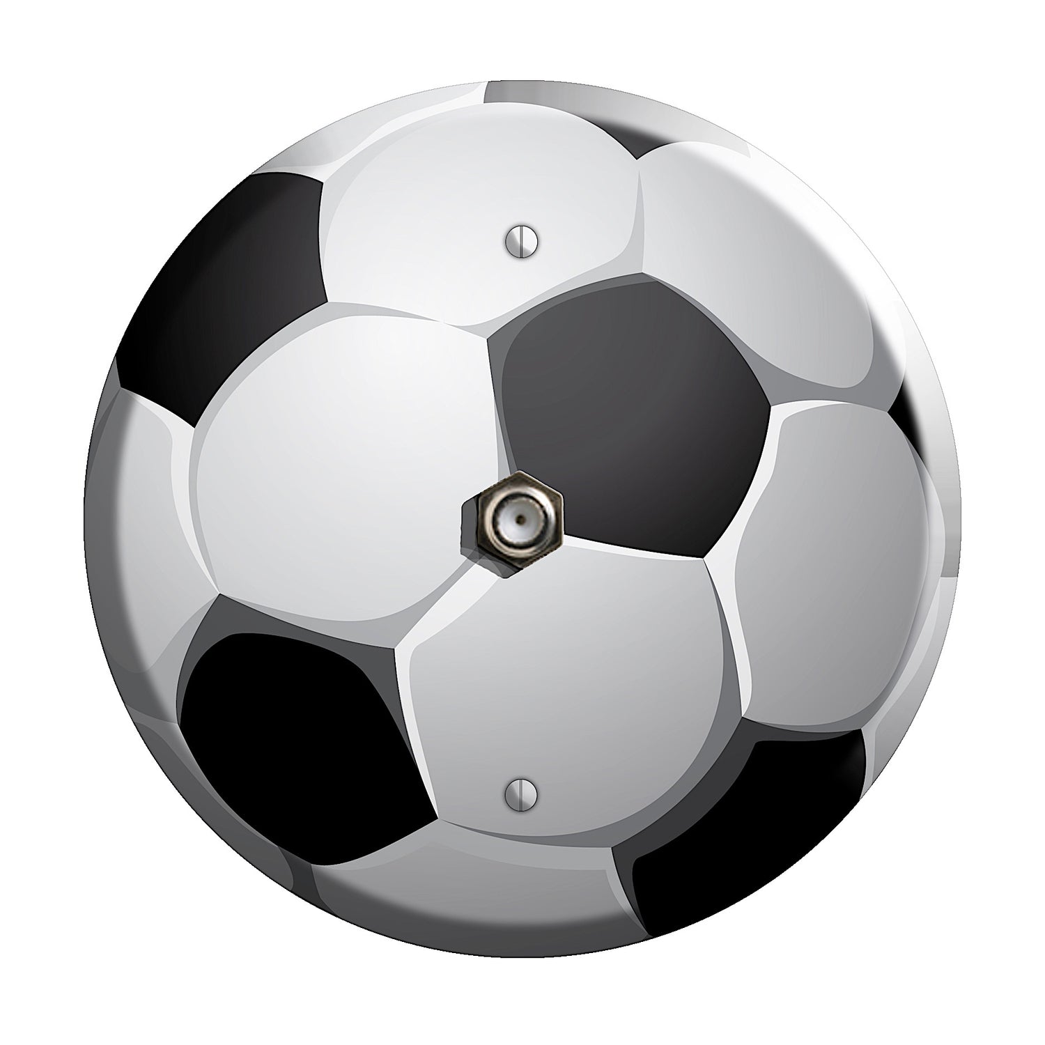 Soccer Ball Cable Wallplate