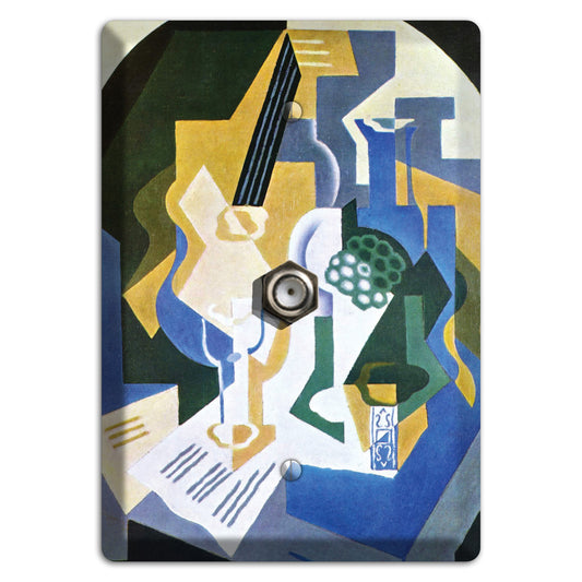 Juan Gris 5 Cable Wallplate