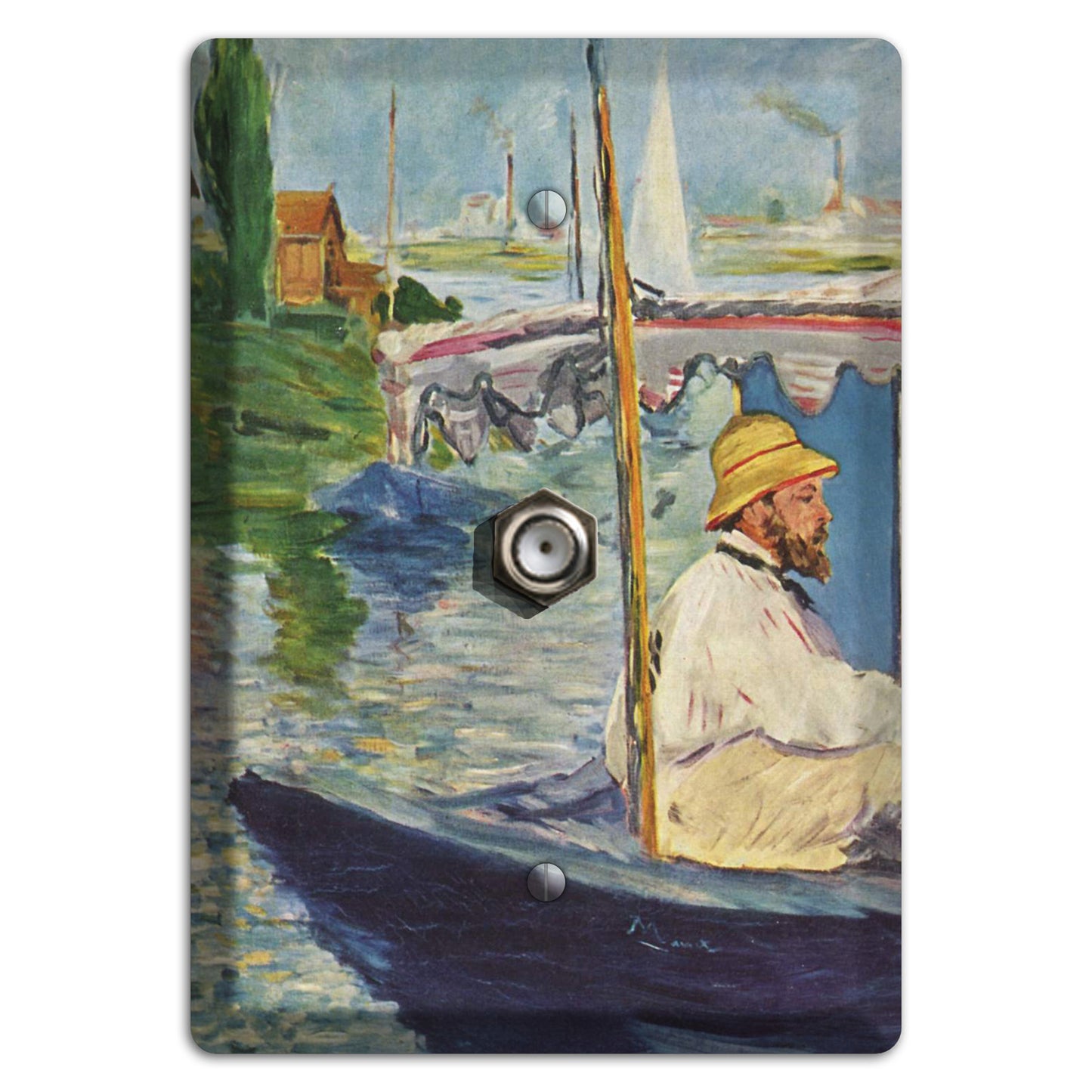 Edouard Manet Cable Wallplate