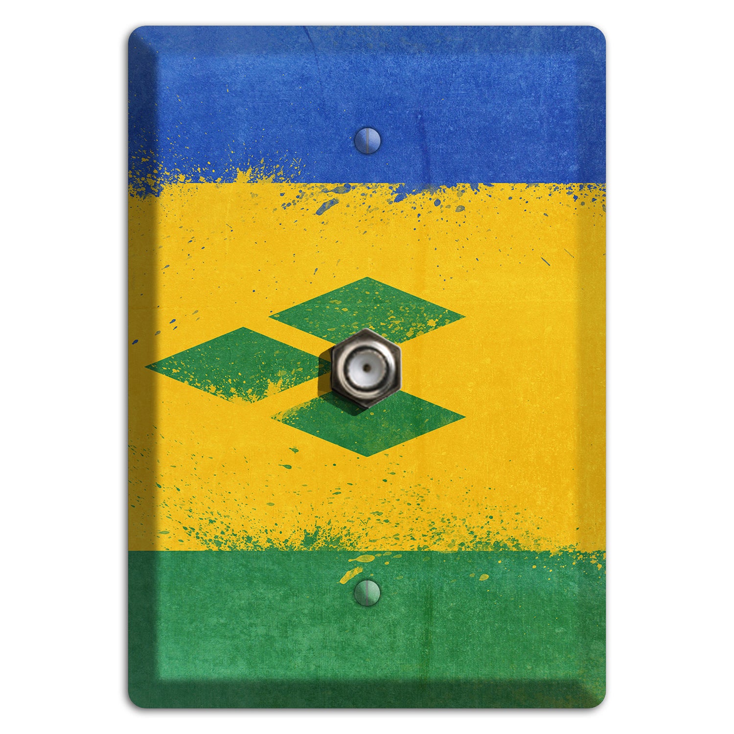 Saint Vincent and the Grenadines Cover Plates Cable Wallplate