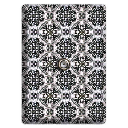 Tavira Tiles 5 Cable Wallplate