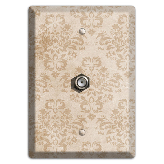 Bizarre Neutral Texture Cable Wallplate