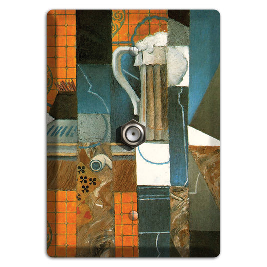 Juan Gris 2 Cable Wallplate