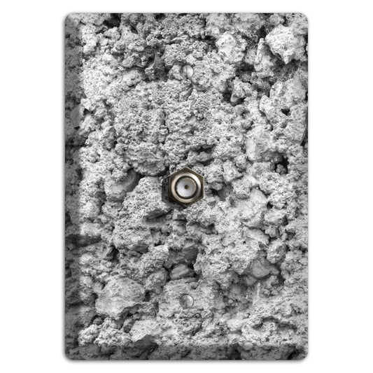 Plaster 9 Cable Wallplate