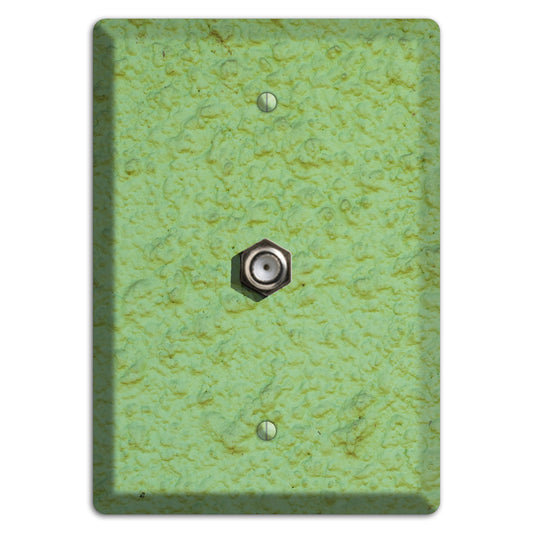 Green Concrete Cable Wallplate