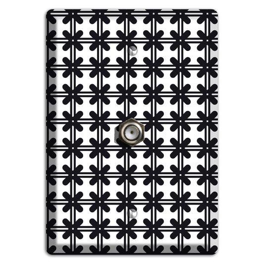 Moroccan 10 Cable Wallplate