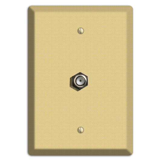 Khaki Weave Cable Wallplate