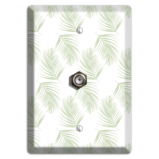 Leaves Style GG Cable Wallplate