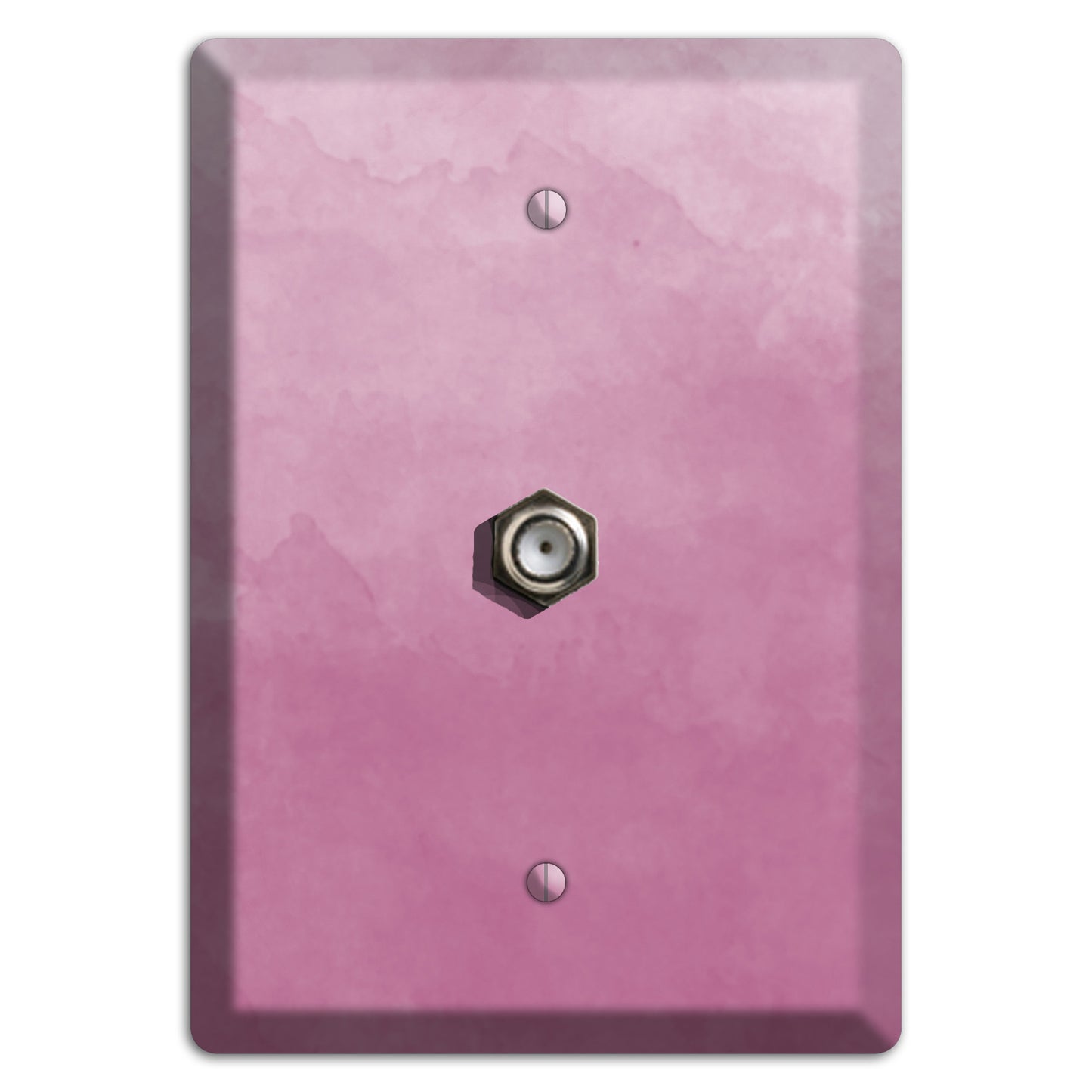 Purple Ombre Cable Wallplate