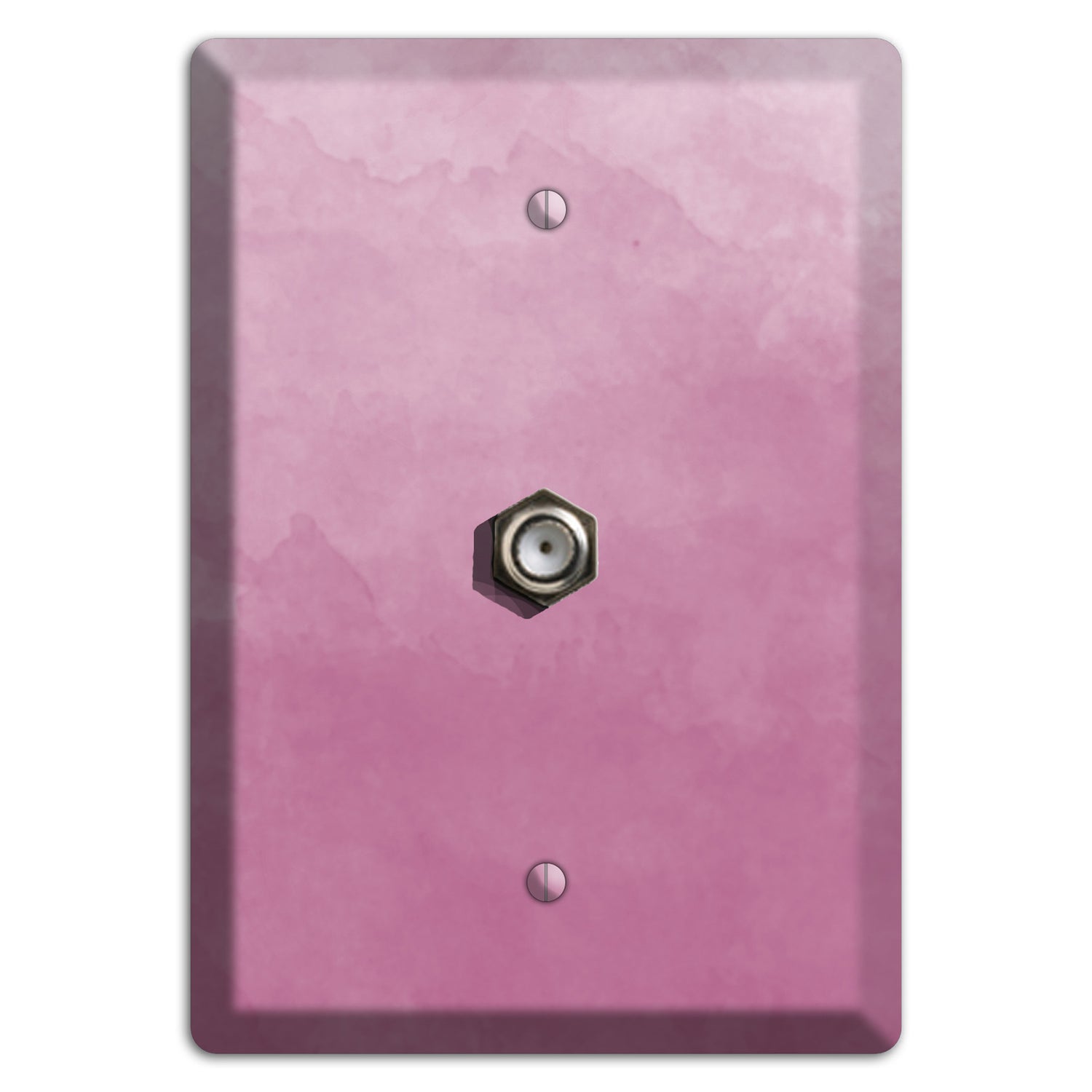 Purple Ombre Cable Wallplate