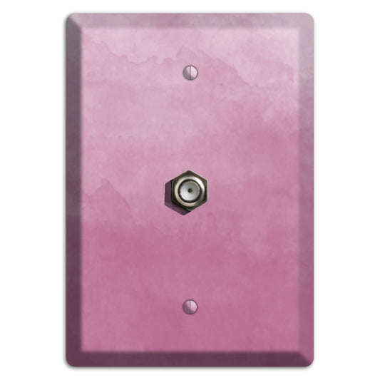 Purple Ombre Cable Wallplate