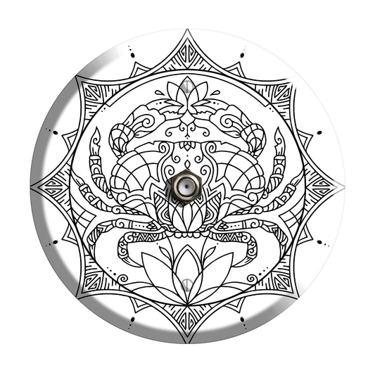 Crab Mandala Cable Wallplate