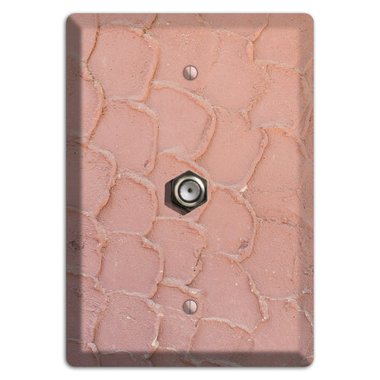 Plaster 4 Cable Wallplate