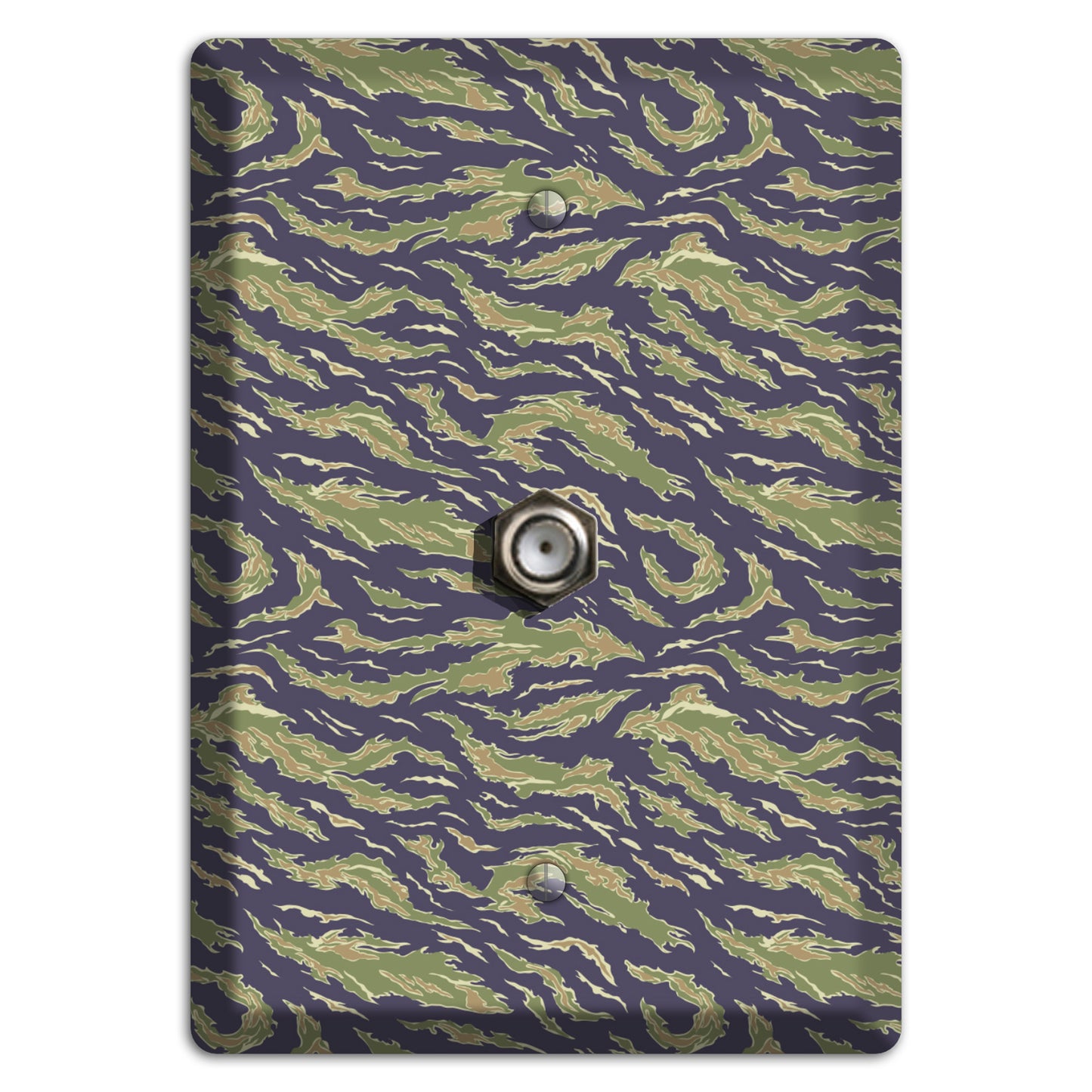 Vietnam Tiger 1 Camo Cable Wallplate