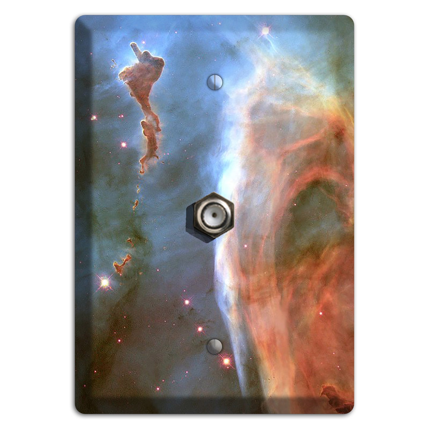 Carina Nebula Cable Wallplate