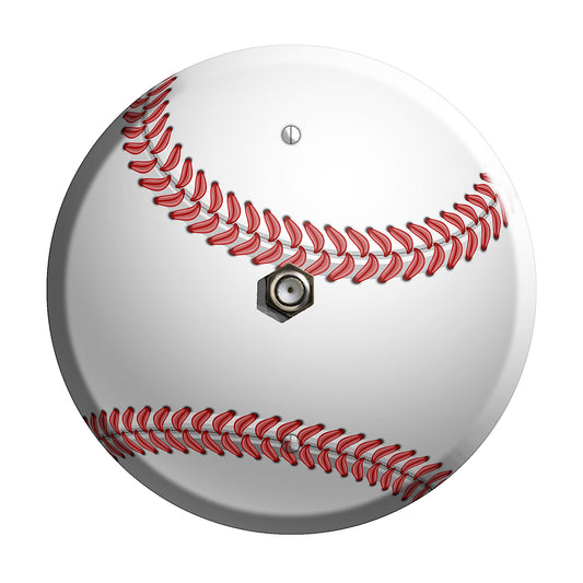 Baseball Cable Wallplate