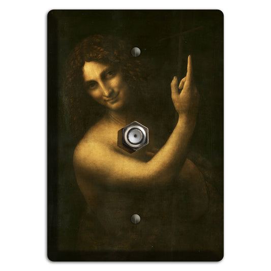 Da Vinci - Saint John the Baptist Cable Wallplate