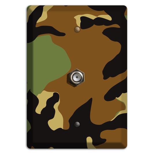 Camoflauge Cable Wallplate