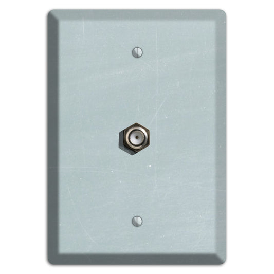 Chalk Light Blue Cable Wallplate