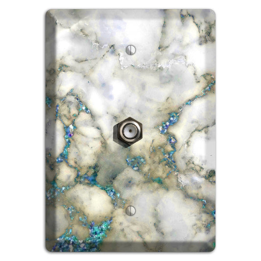 Hillary Marble Cable Wallplate