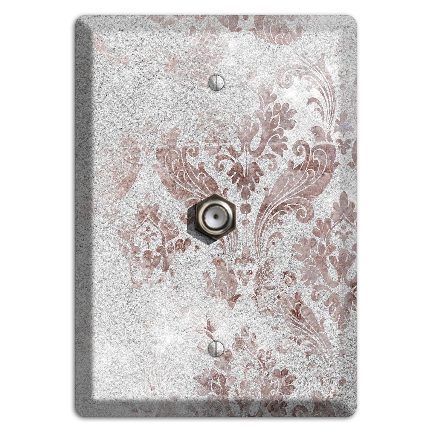 Nobel Whimsical Damask Cable Wallplate