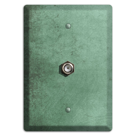 Bay Leaf Vintage Grunge Cable Wallplate