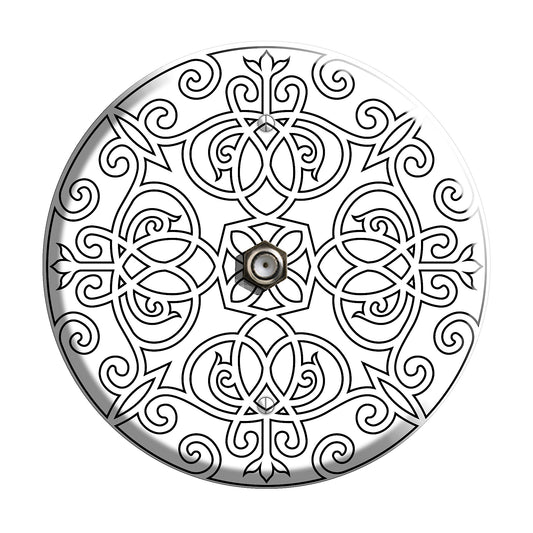 Iron Mandala E Cable Wallplate