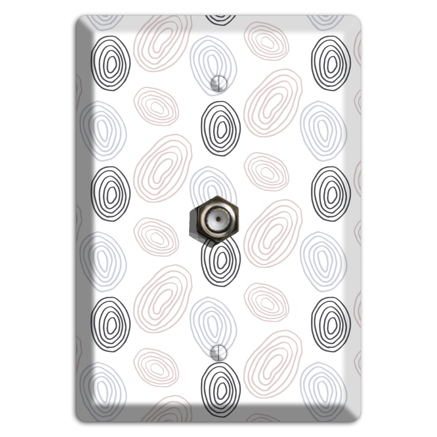 Abstract 4 Cable Wallplate