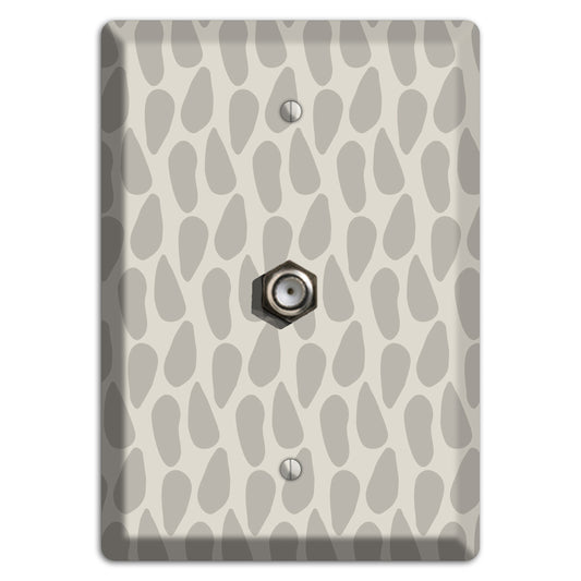 Simple Scandanavian Style DD Cable Wallplate